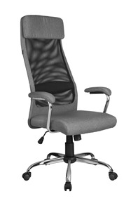 Компьютерное кресло Riva Chair 8206 HX (Серый/черный) в Артеме