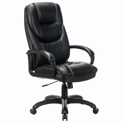Компьютерное кресло Brabix Premium Nord EX-590 (черный пластик, экокожа, черное) 532097 в Артеме - изображение