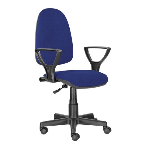 Компьютерное кресло Brabix Prestige Ergo MG-311 (регулируемая эргономичная спинка, ткань, синее) 532423 в Артеме - изображение 2