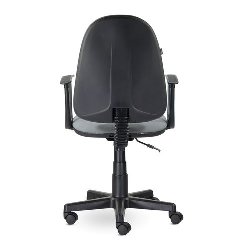 Компьютерное кресло Brabix Prestige Start MG-312 (эргономичная спинка, ткань, серое) 531923 в Находке - изображение 3
