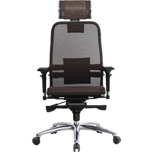 Кресло компьютерное Samurai S-3.04, темно-коричневый в Артеме - предосмотр 1