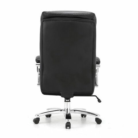 Компьютерное кресло Brabix Premium Pride HD-100 (натуральная кожа, черное) 531940 в Находке - изображение 3