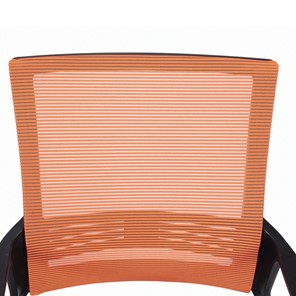 Офисное кресло Brabix Balance MG-320 (с подлокотниками, комбинированное черное/оранжевое) 531832 в Артеме - предосмотр 4