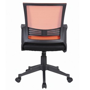 Офисное кресло Brabix Balance MG-320 (с подлокотниками, комбинированное черное/оранжевое) 531832 во Владивостоке - предосмотр 2