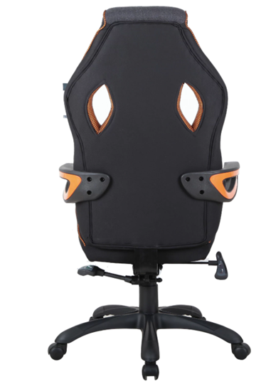 Компьютерное кресло Brabix Techno Pro GM-003 (ткань, черное/серое, вставки оранжевые) во Владивостоке - изображение 4