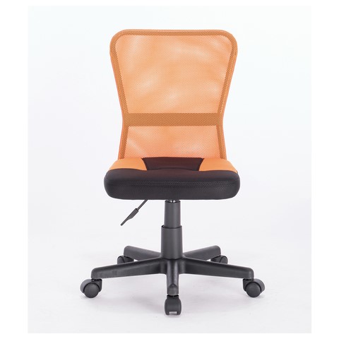 Офисное кресло Brabix Smart MG-313 (без подлокотников, комбинированное, черное/оранжевое) 531844 в Артеме - изображение 3