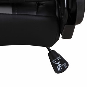 Кресло Brabix GT Racer GM-100 (две подушки, экокожа, черное/серое) 531926 в Артеме - предосмотр 11