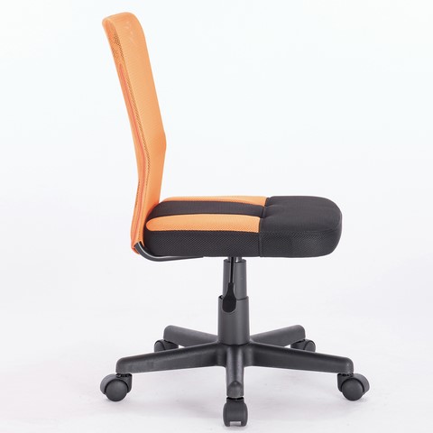Офисное кресло Brabix Smart MG-313 (без подлокотников, комбинированное, черное/оранжевое) 531844 в Артеме - изображение 2