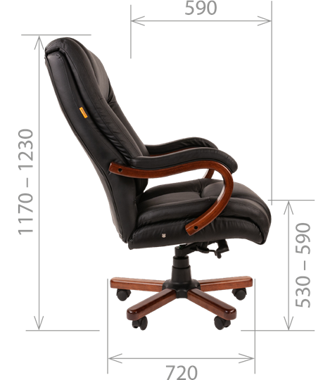 Офисное кресло CHAIRMAN 503 в Артеме - изображение 2