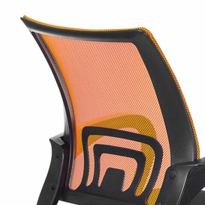 Кресло офисное Brabix Fly MG-396 (с подлокотниками, сетка, оранжевое/черное) 532084 в Артеме - предосмотр 6