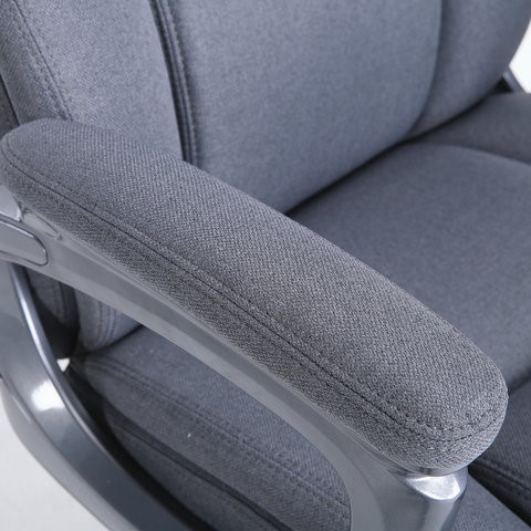 Компьютерное кресло Brabix Premium Solid HD-005 (ткань, серое) 531823 в Артеме - изображение 8