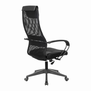 Кресло офисное Brabix Premium Stalker EX-608 PL (ткань-сетка/кожзам, черное) 532090 в Артеме - предосмотр 3