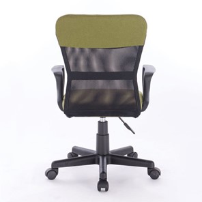 Офисное кресло Brabix Jet MG-315 (с подлокотниками, зеленое) 531841 в Артеме - предосмотр 3