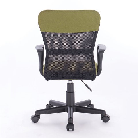 Офисное кресло Brabix Jet MG-315 (с подлокотниками, зеленое) 531841 в Артеме - изображение 3