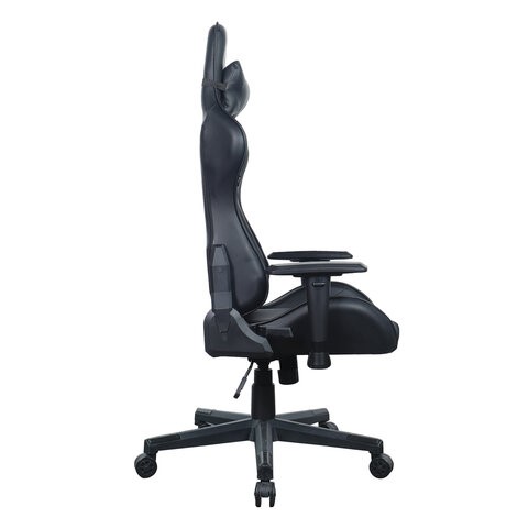 Компьютерное кресло Brabix GT Carbon GM-115 (две подушки, экокожа, черное) 531932 в Артеме - изображение 1