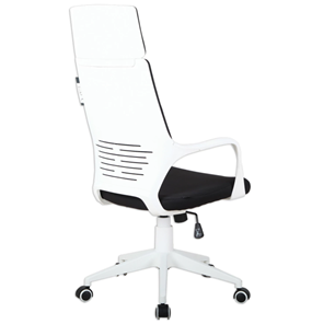 Кресло Brabix Premium Prime EX-515 (пластик белый, ткань, черное) 531812 в Артеме - предосмотр 2