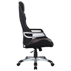 Кресло Brabix Techno GM-002 (ткань, черное/серое, вставки белые) в Артеме - предосмотр 1