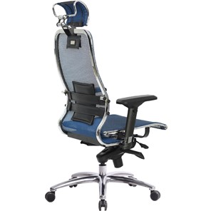 Компьютерное кресло Samurai S-3.04, синий в Артеме - предосмотр 3