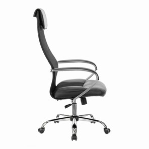 Кресло офисное Brabix Premium Stalker EX-608 CH (хром, ткань-сетка/кожзам, черное) во Владивостоке - предосмотр 8