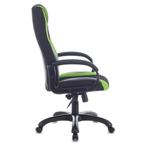 Компьютерное кресло Brabix Premium Rapid GM-102 (экокожа/ткань, черное/зеленое) 532419 в Артеме - предосмотр 1