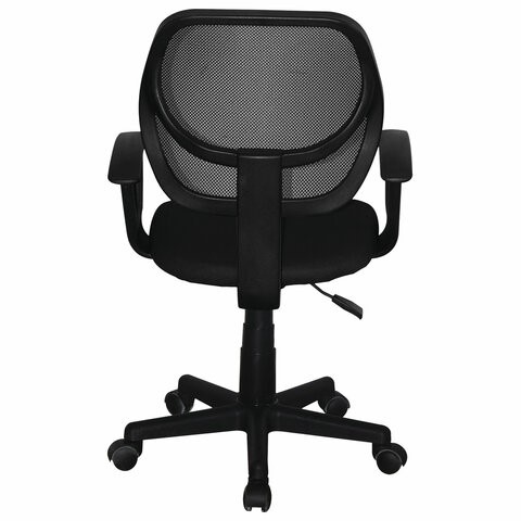 Кресло компьютерное Brabix Flip MG-305 (ткань TW, черное) 531952 в Артеме - изображение 4