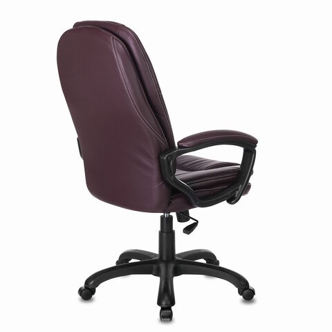 Кресло офисное Brabix Premium Trend EX-568 (экокожа, коричневое) 532101 во Владивостоке - изображение 3