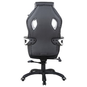 Компьютерное кресло Brabix Techno Pro GM-003 (экокожа, черное/серое, вставки серые) в Артеме - предосмотр 5