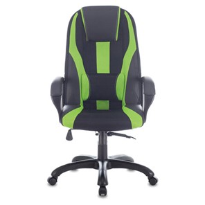 Компьютерное кресло Brabix Premium Rapid GM-102 (экокожа/ткань, черное/зеленое) 532419 в Артеме - предосмотр 3