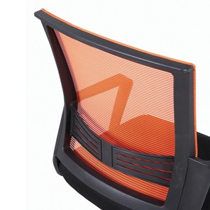 Офисное кресло Brabix Balance MG-320 (с подлокотниками, комбинированное черное/оранжевое) 531832 во Владивостоке - предосмотр 8