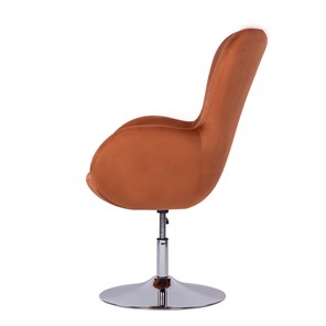 Офисное кресло Беннет-1, Микровелюр оранжевый в Артеме - предосмотр 2