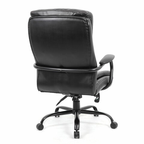 Офисное кресло Brabix Premium Heavy Duty HD-004 (экокожа, черное) 531942 во Владивостоке - изображение 3