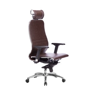 Офисное кресло Samurai K-3.04 темно-коричневый во Владивостоке - предосмотр 2