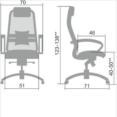 Офисное кресло Samurai SL-1.04, темно-бордовый в Артеме - изображение 1