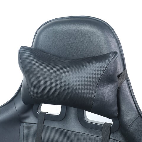 Компьютерное кресло Brabix GT Carbon GM-115 (две подушки, экокожа, черное) 531932 в Артеме - изображение 5