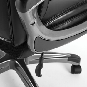 Кресло офисное Brabix Premium Solid HD-005 (рециклированная кожа, черное) 531941 во Владивостоке - предосмотр 8
