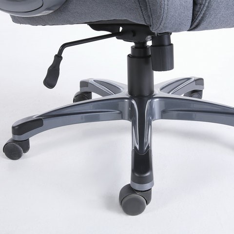 Компьютерное кресло Brabix Premium Solid HD-005 (ткань, серое) 531823 в Артеме - изображение 13