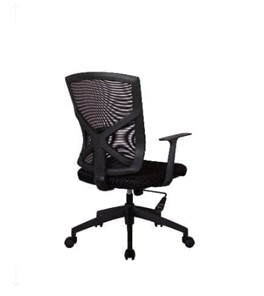 Кресло офисное Riva Chair 698, Цвет черный в Артеме - предосмотр 3