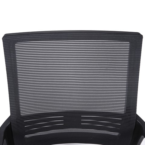 Кресло компьютерное Brabix Balance MG-320 (с подлокотниками, черное) 531831 во Владивостоке - изображение 4