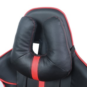 Офисное кресло Brabix GT Carbon GM-120 (две подушки, экокожа, черное/красное) 531931 в Артеме - предосмотр 5