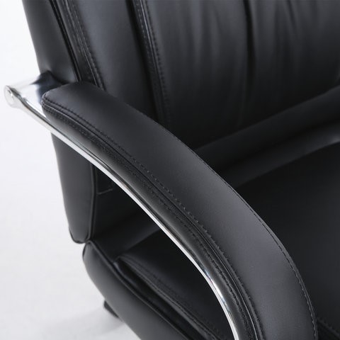 Кресло Brabix Premium Advance EX-575 (хром, экокожа, черное) 531825 в Артеме - изображение 10