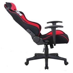 Кресло компьютерное Brabix GT Racer GM-100 (подушка, ткань, черное/красное) 531820 в Артеме - предосмотр 3