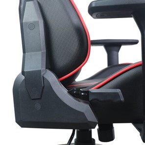Офисное кресло Brabix GT Carbon GM-120 (две подушки, экокожа, черное/красное) 531931 во Владивостоке - предосмотр 12