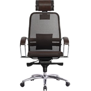 Кресло офисное Samurai S-2.04, темно-коричневый в Артеме - предосмотр 2