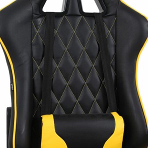 Офисное кресло Brabix GT Master GM-110 (две подушки, экокожа, черное/желтое) 531927 в Находке - предосмотр 6