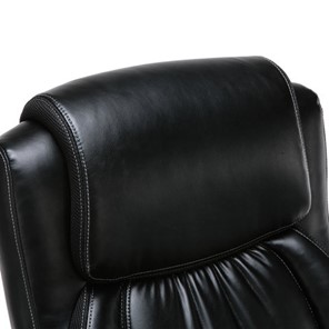 Офисное кресло Brabix Premium Status HD-003 (рециклированная кожа, хром, черное) 531821 в Артеме - предосмотр 5