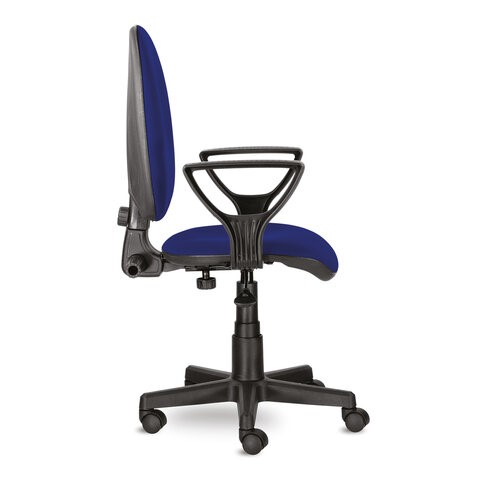 Компьютерное кресло Brabix Prestige Ergo MG-311 (регулируемая эргономичная спинка, ткань, синее) 532423 в Артеме - изображение 1