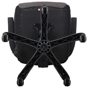 Кресло Brabix Techno GM-002 (ткань, черное/серое, вставки белые) в Артеме - предосмотр 4