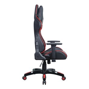 Офисное кресло Brabix GT Carbon GM-120 (две подушки, экокожа, черное/красное) 531931 во Владивостоке - предосмотр 1