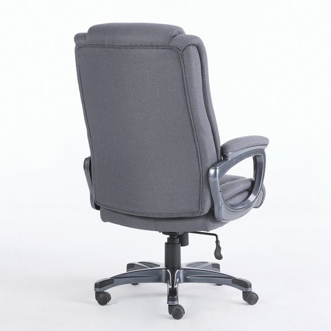 Компьютерное кресло Brabix Premium Solid HD-005 (ткань, серое) 531823 в Артеме - изображение 3