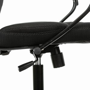Кресло офисное Brabix Premium Stalker EX-608 PL (ткань-сетка/кожзам, черное) 532090 в Артеме - предосмотр 4